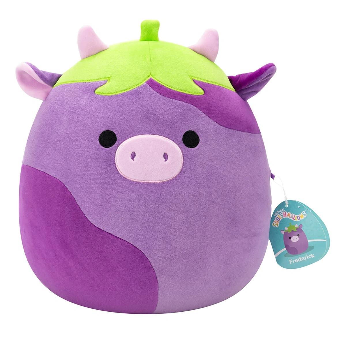 М'яка іграшка Squishmallows Корівка-баклажан Фредерік 30 см, SQCR07969 — фото 5