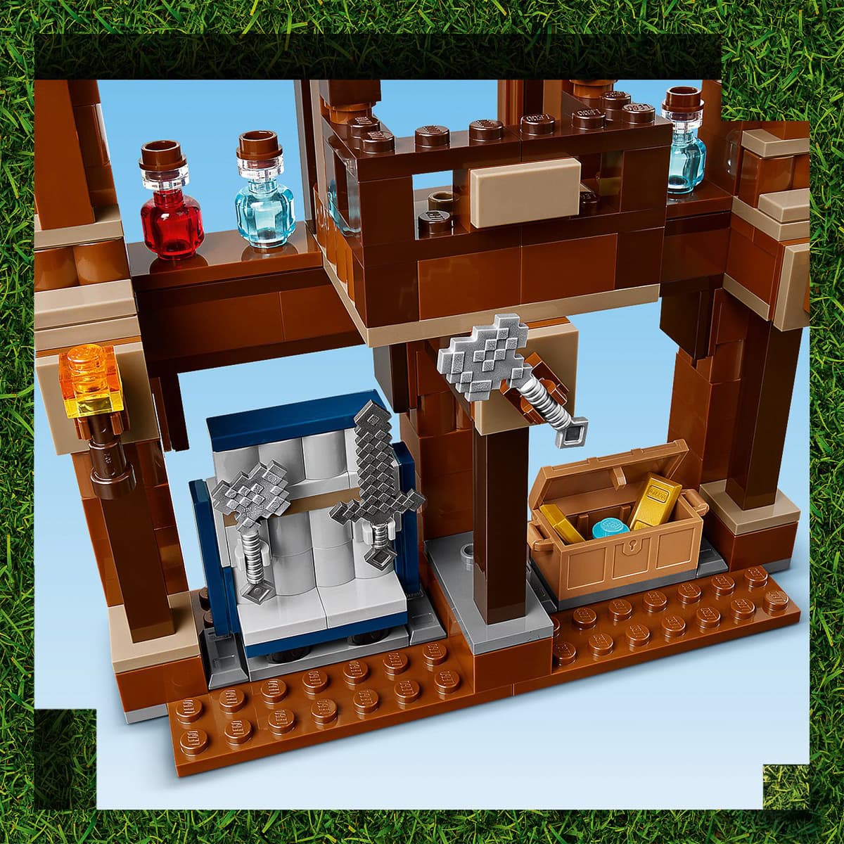 LEGO Minecraft Бійцівський ринг у лісовому маєтку 21272 — фото 5