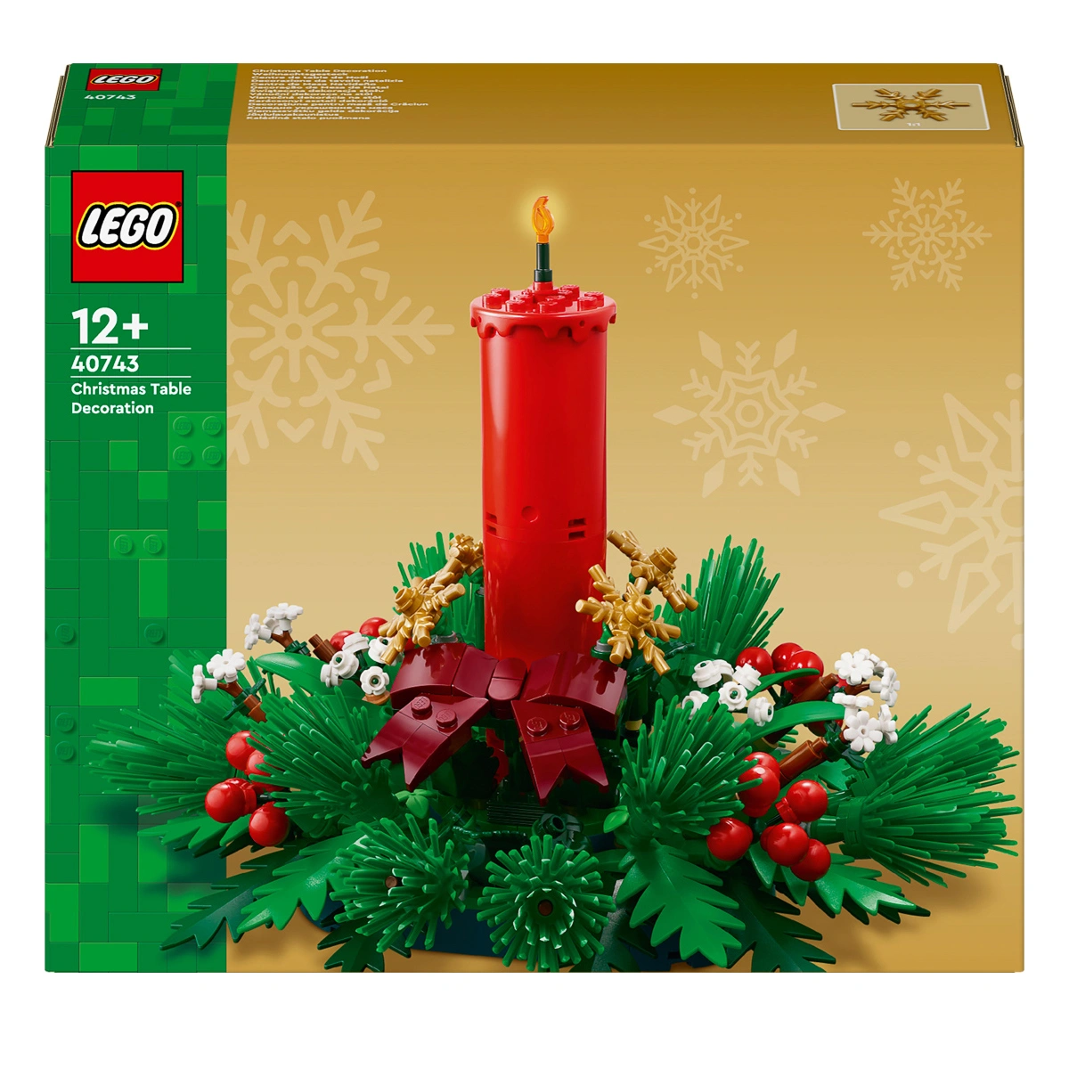 LEGO Iconic Декор для різдвяного столу 40743