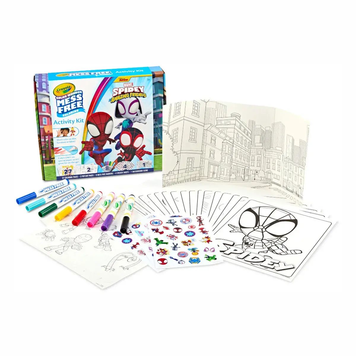 Набір для творчості Crayola Spidey (75-7193)