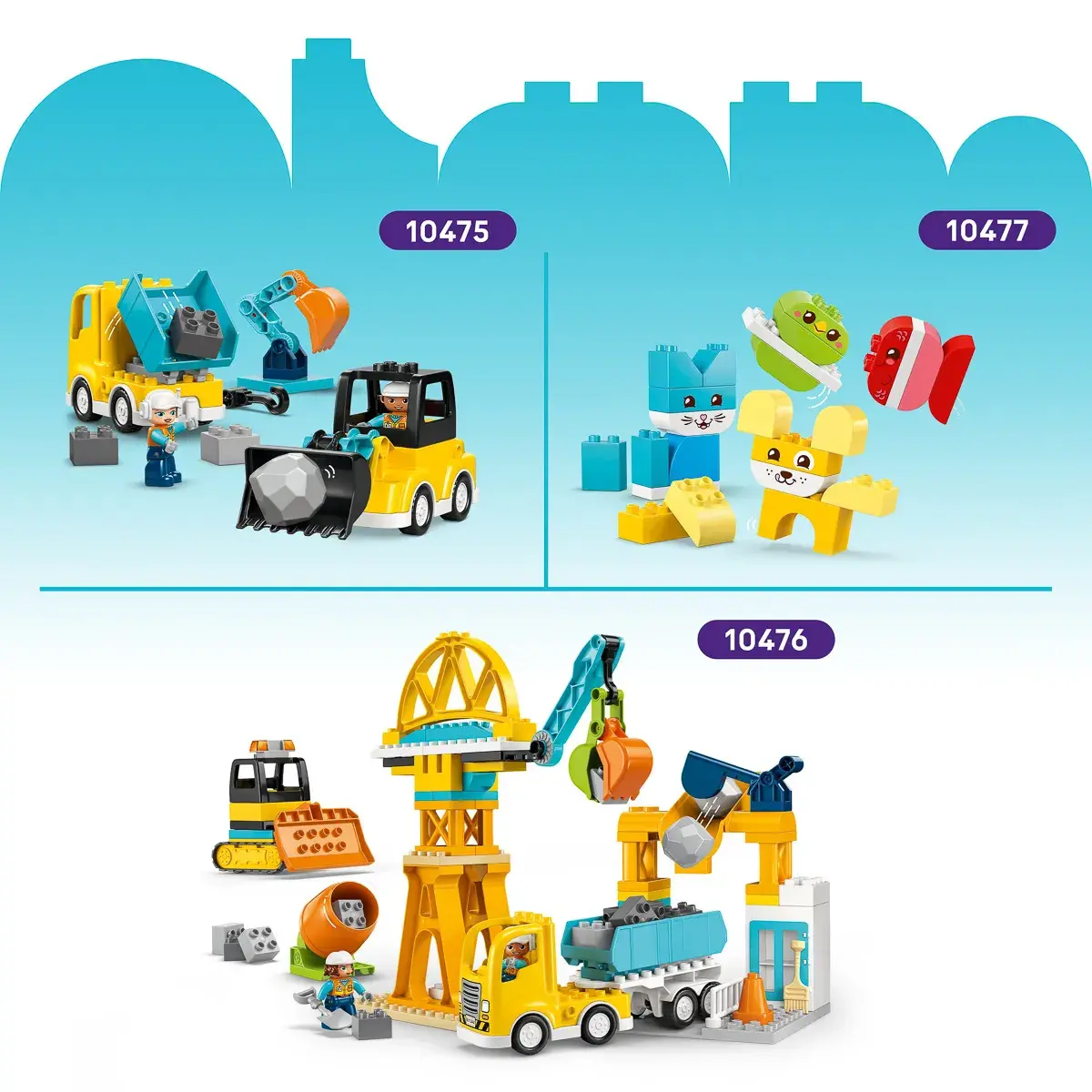LEGO DUPLO Town 3-в-1 Сучасний родинний будинок із фігурками 10470 — фото 16