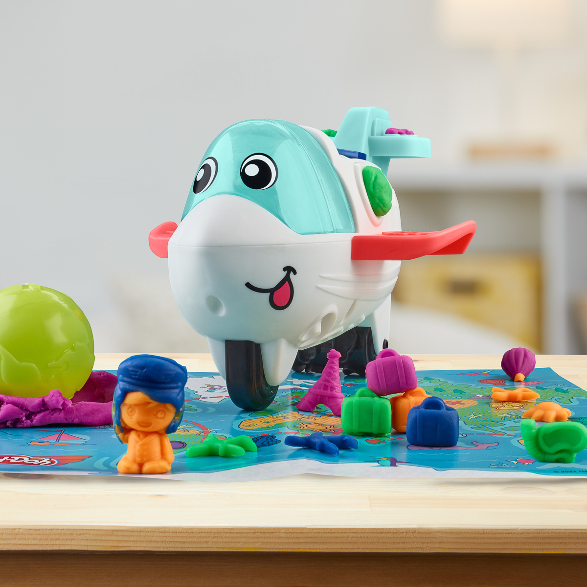Набір для творчості із пластиліну Play-Doh Літак-дослідник, F8804 — фото 5