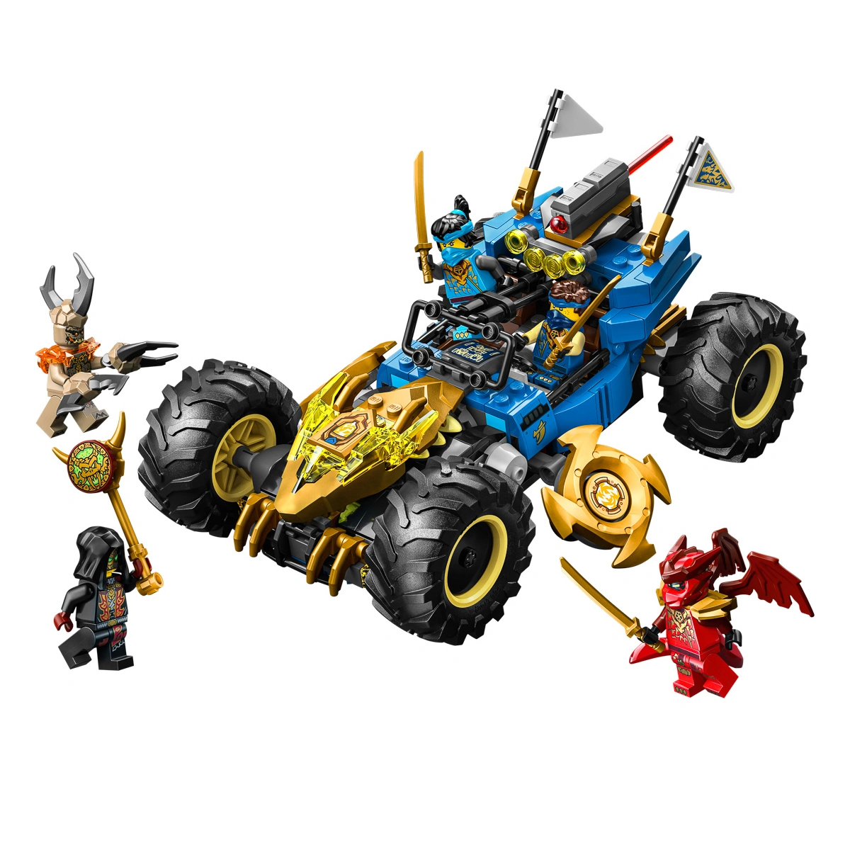 LEGO NINJAGO Автомобіль-трансформер Джея 71856 — фото 8