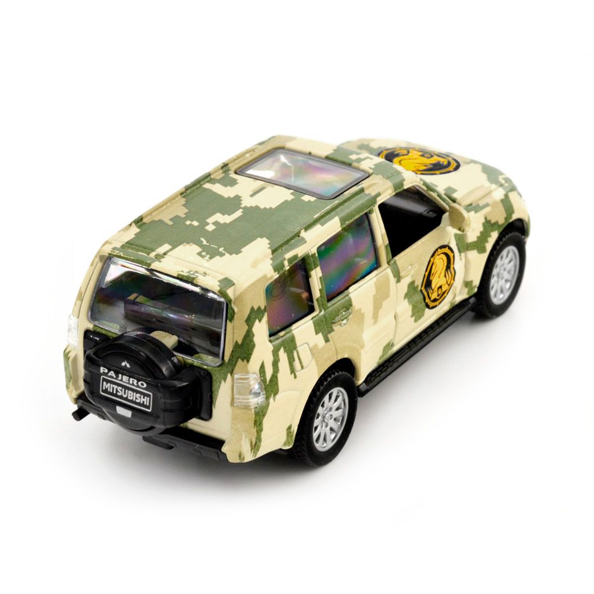Колекційна модель TechnoDrive Шеврони Героїв Mitsubishi Pajero 4WD Tubro 47 ОМБр, 250361M — фото 9