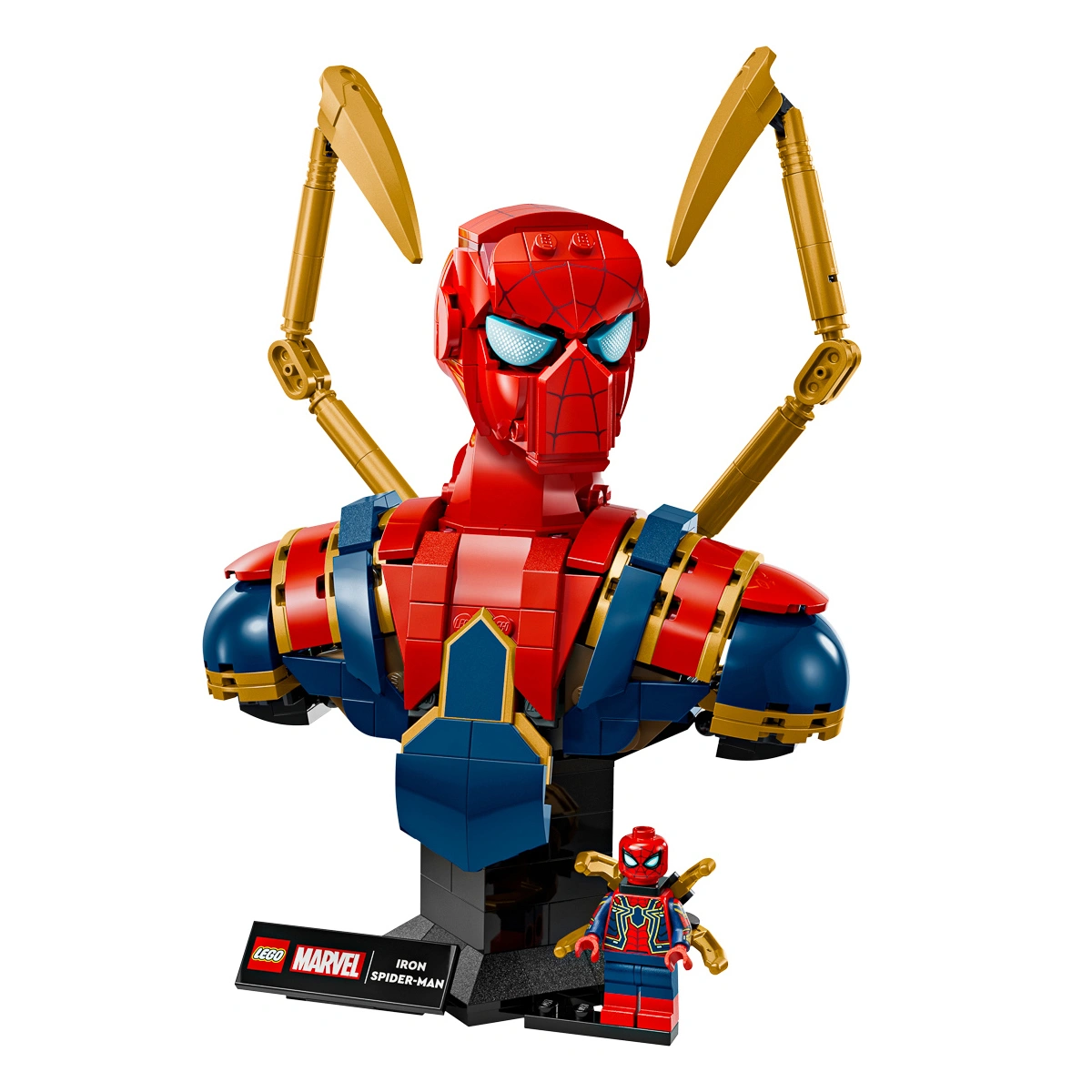 LEGO Super Heroes Погруддя Залізної Людини-Павука 76326 — фото 7