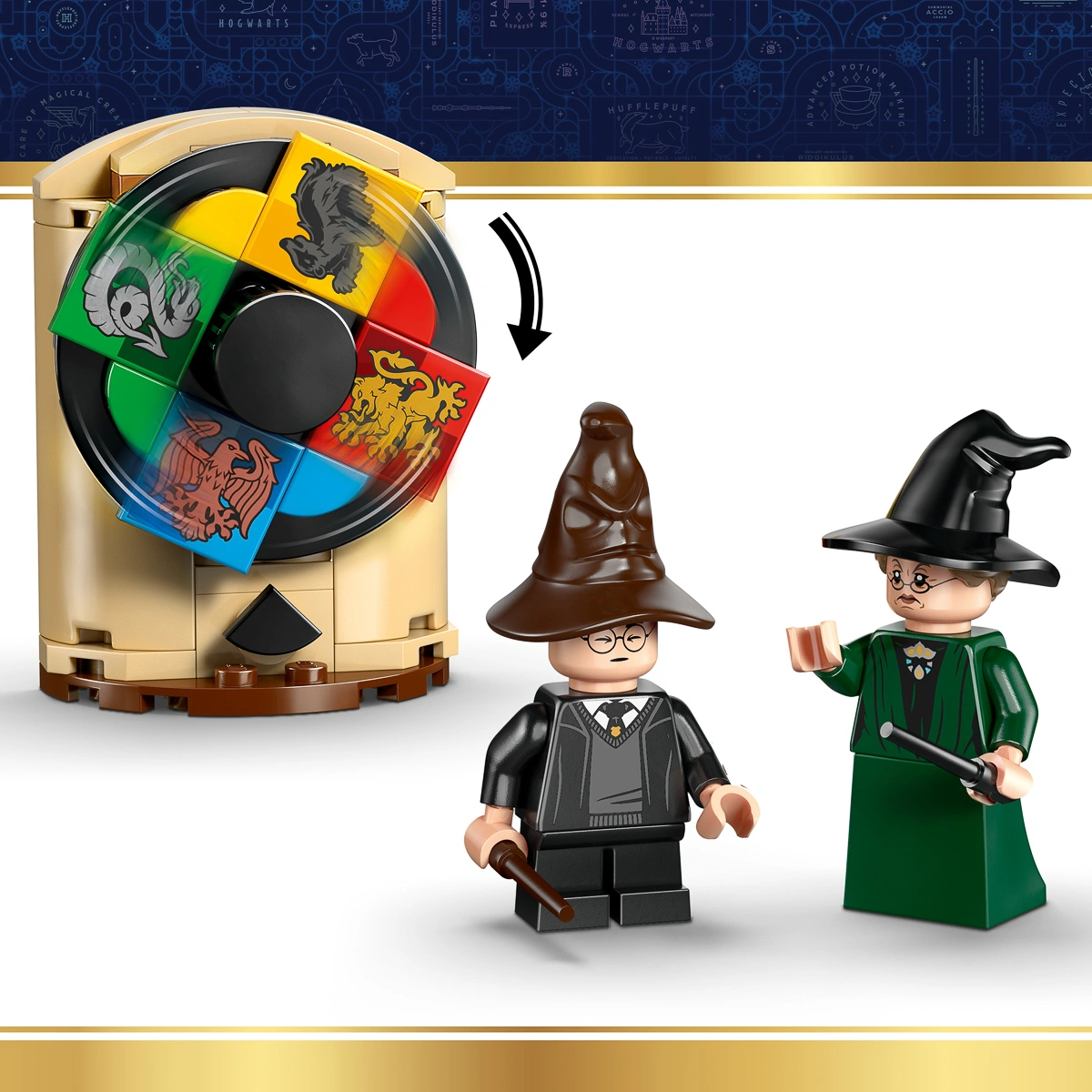 LEGO Harry Potter Замок Гоґвортс: Церемонія розподілу по факультетах 76460 — фото 5