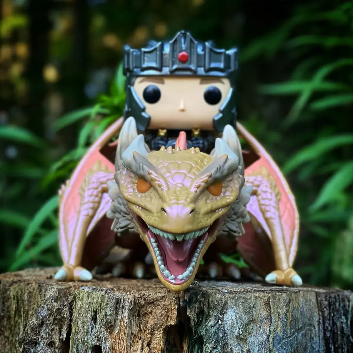 Фігурка Funko POP! Rides Дім Дракона S4 Ейґон Тарґарієн і Сонцежар (83460) — фото 3