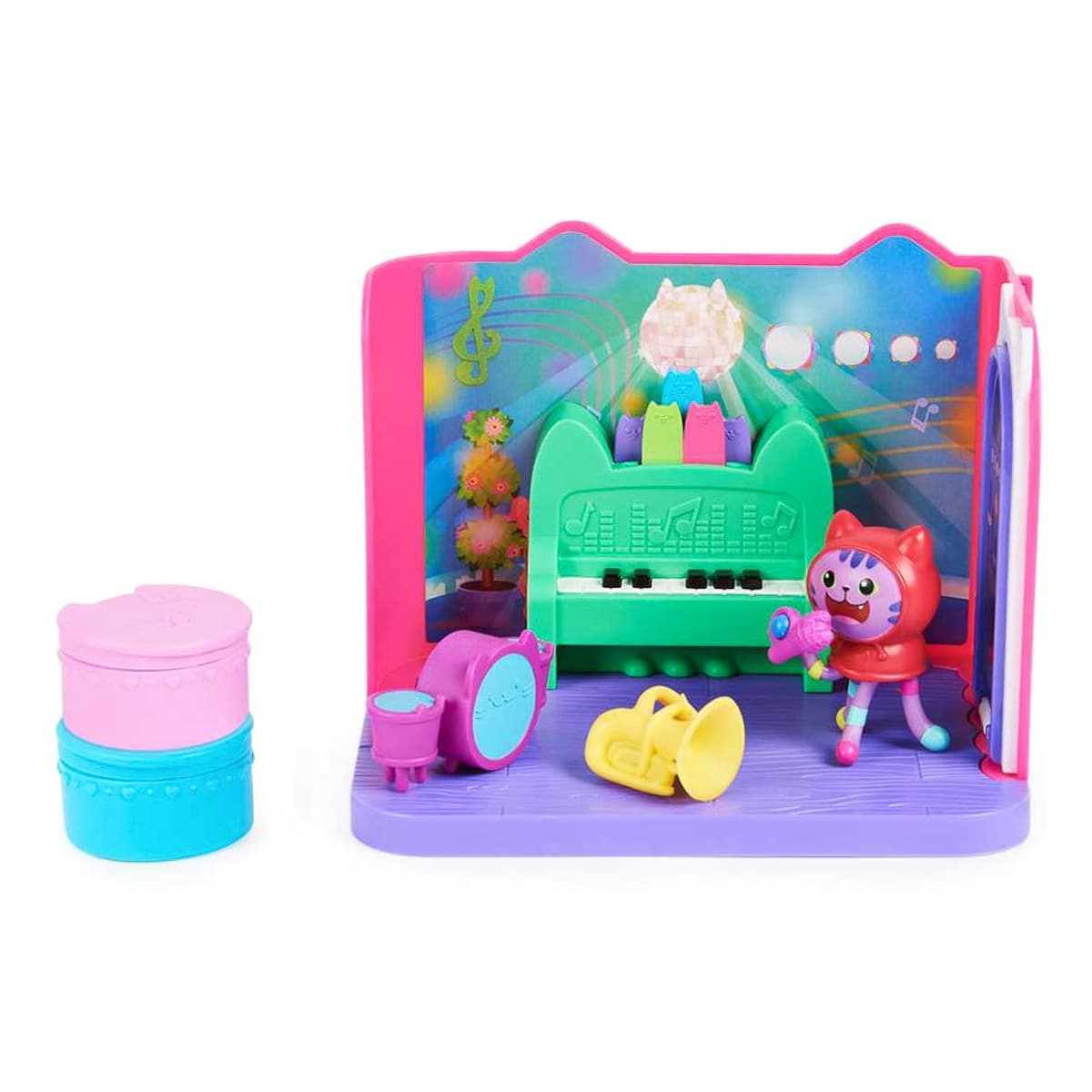 Набір-сюрприз Gabby's Dollhouse Музичний зал діджея Нявкота, SM36203/6065830