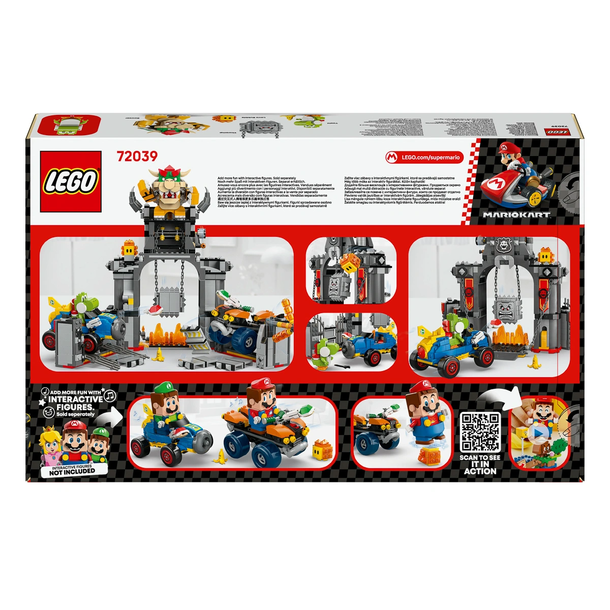 LEGO Super Mario Mario Kart – Bowser та його замок 72039 — фото 5