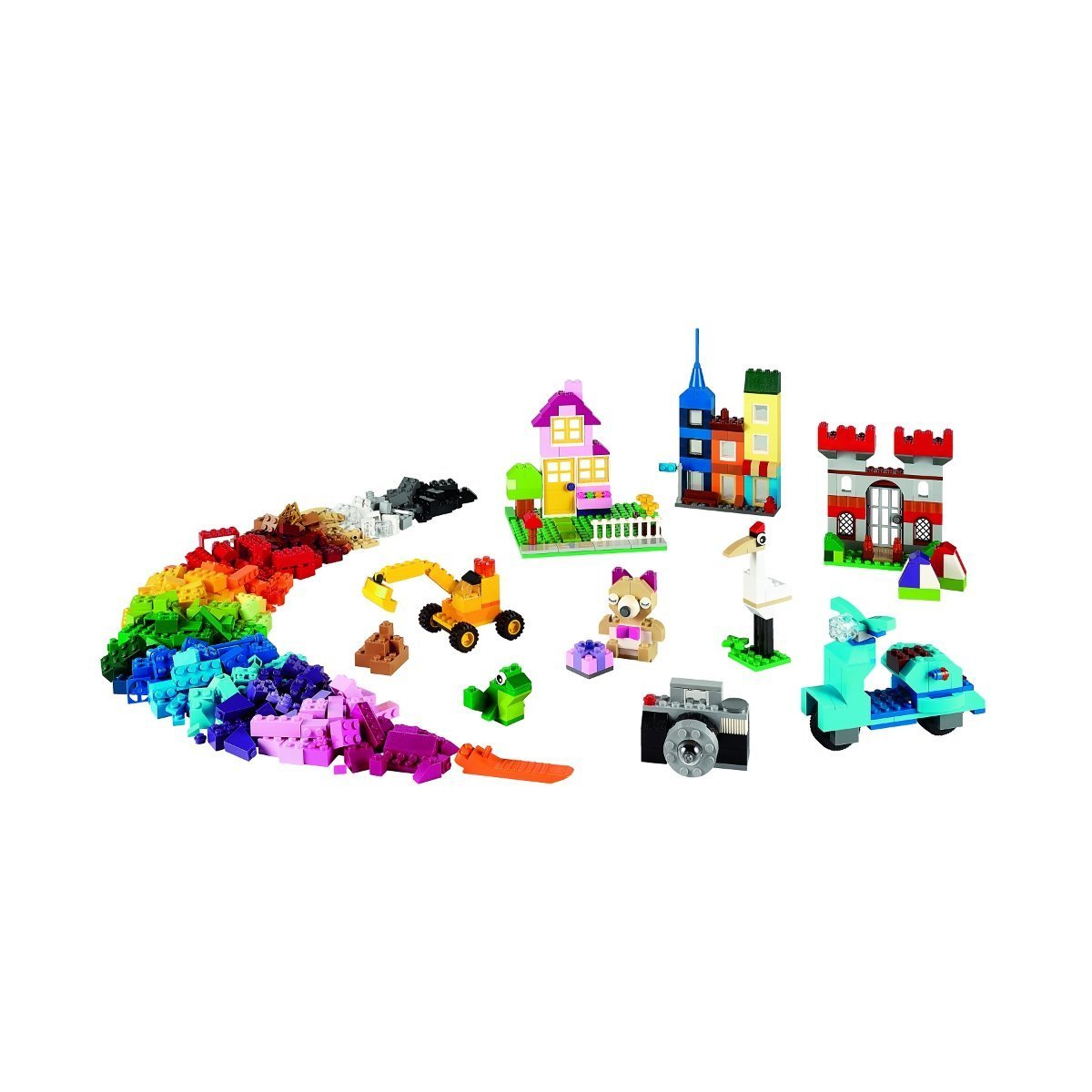 LEGO Classic Коробка кубиків LEGO® для творчого конструювання, великого розміру 10698 — фото 3