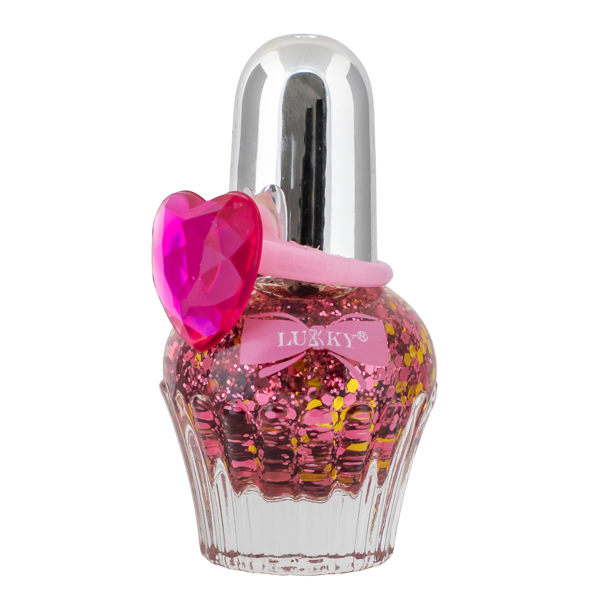 Лак для нігтів Lukky Lilac з кільцем, T23081