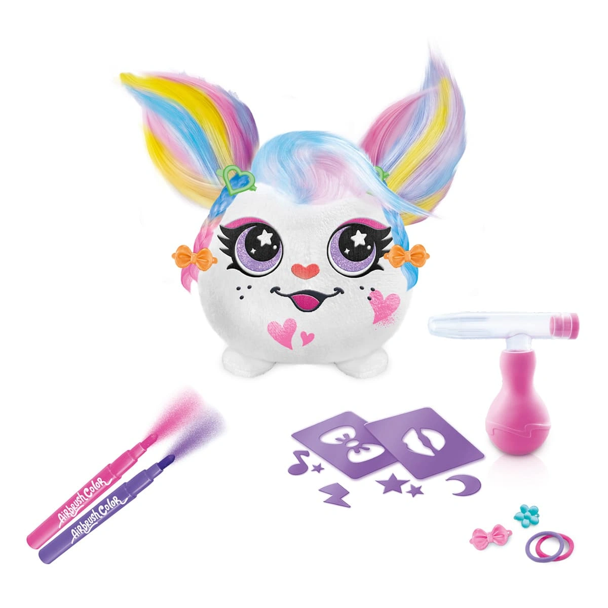 Набір Canal Toys Diy Airbrush plush Hair'iffic Зроби зачіску Пінкі — фото 11
