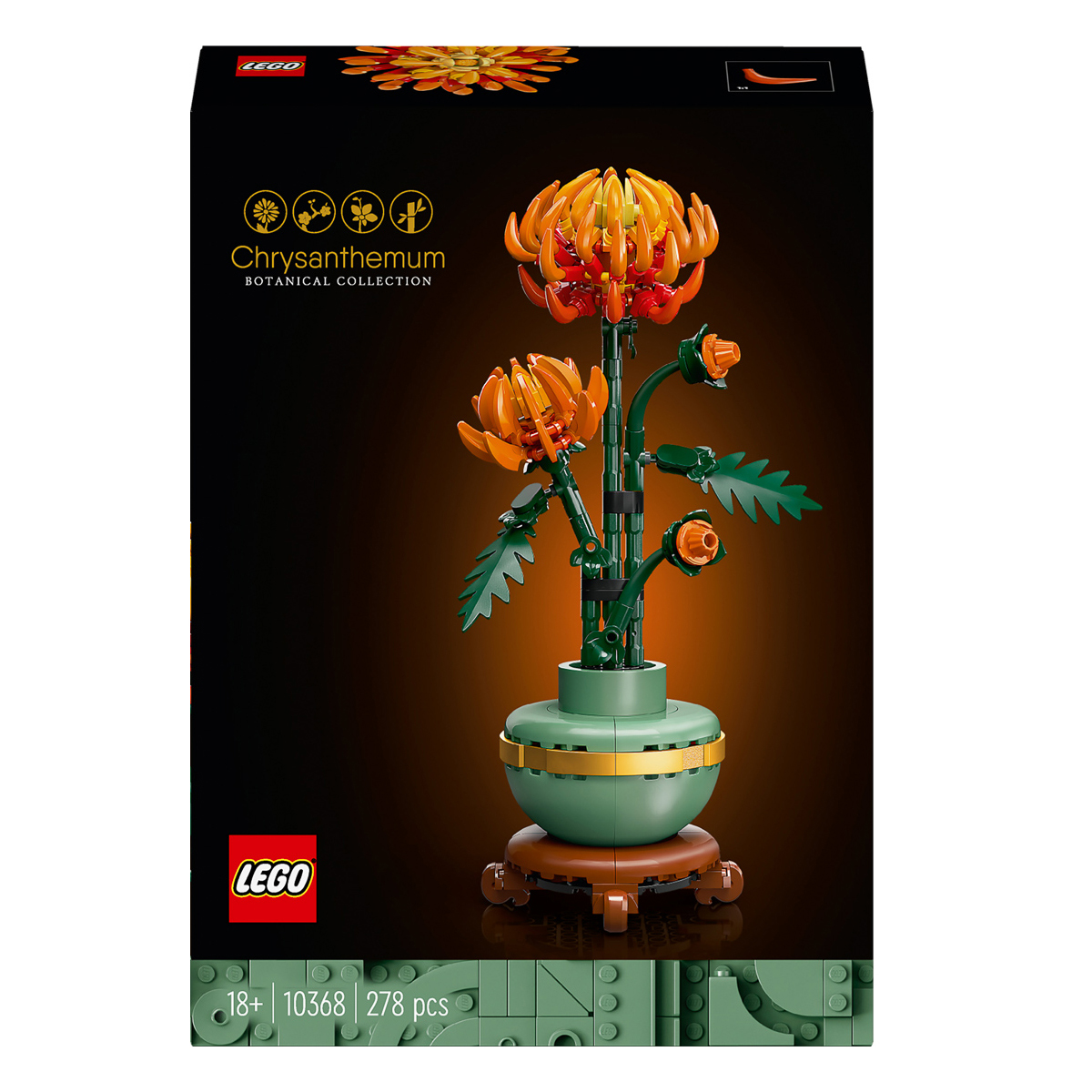 LEGO Botanical Collection Хризантема 10368