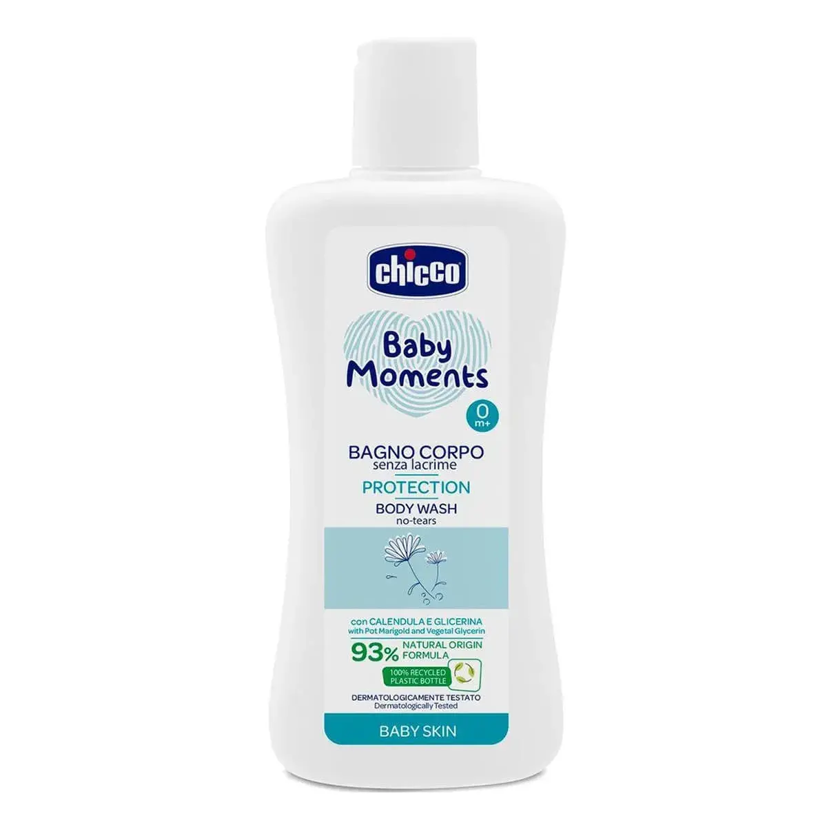 Гель для купання Chicco Baby Moments "Без сліз" з екстрактом календули 200 мл 10579.00
