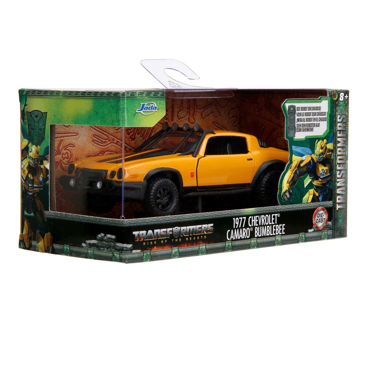 Автомодель Jada Toys Transformers Bumblebee Chevrolet Camaro 1977, 1:32, 253112008 — фото 2