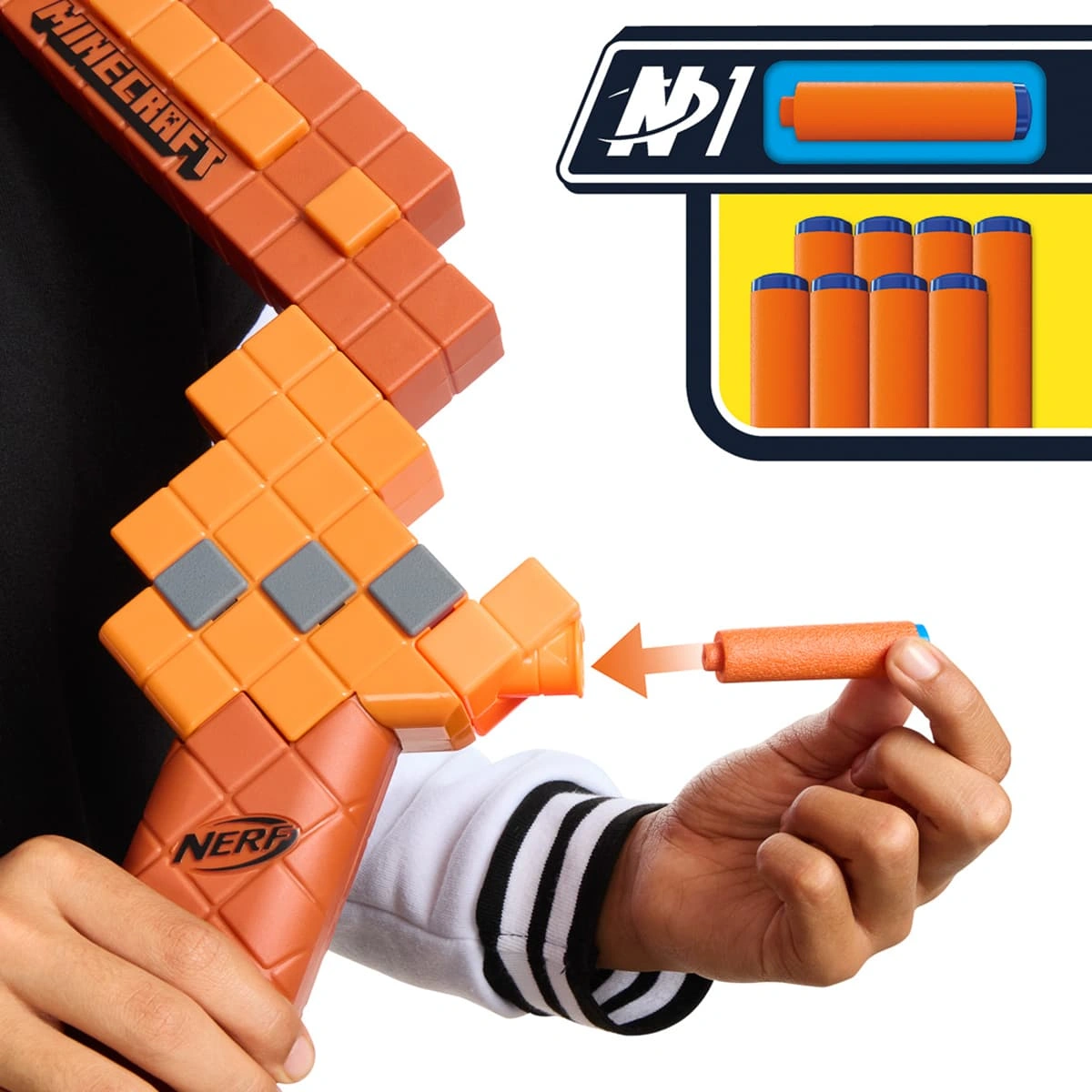 Лук Nerf Minecraft Bow — фото 7