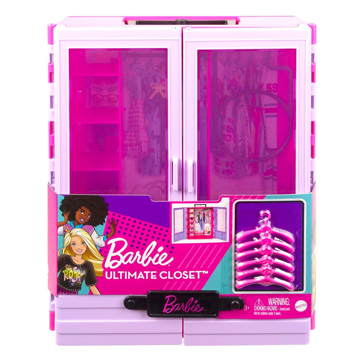 Ігровий набір Barbie Бузкова шафа, HJL65