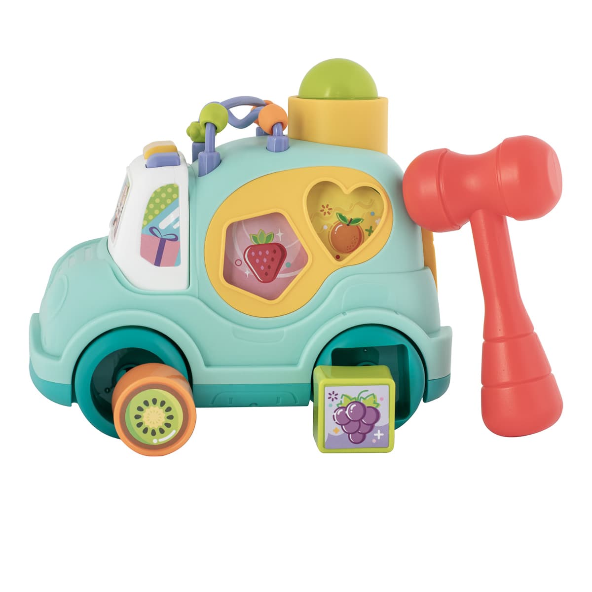 Музична іграшка Baby Team Машинка-сортер, 8647 — фото 8