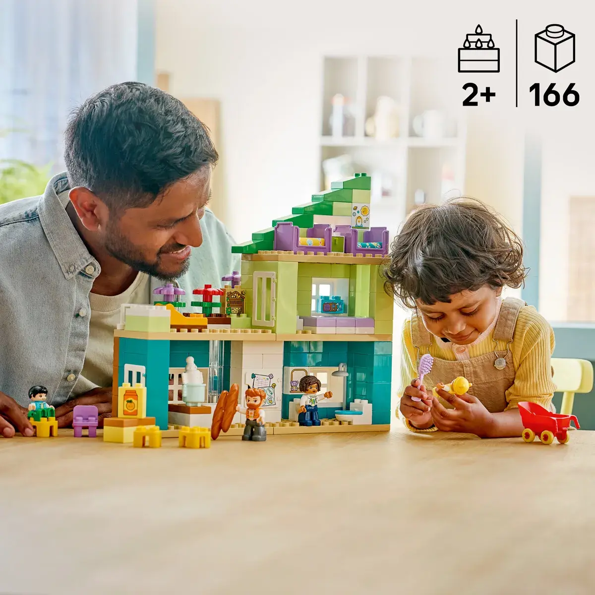 LEGO DUPLO Town 3-в-1 Сучасний родинний будинок із фігурками 10470 — фото 2