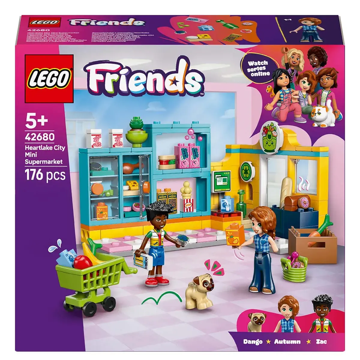 LEGO Friends Цілодобовий магазин у Хартлейк-Сіті 42680