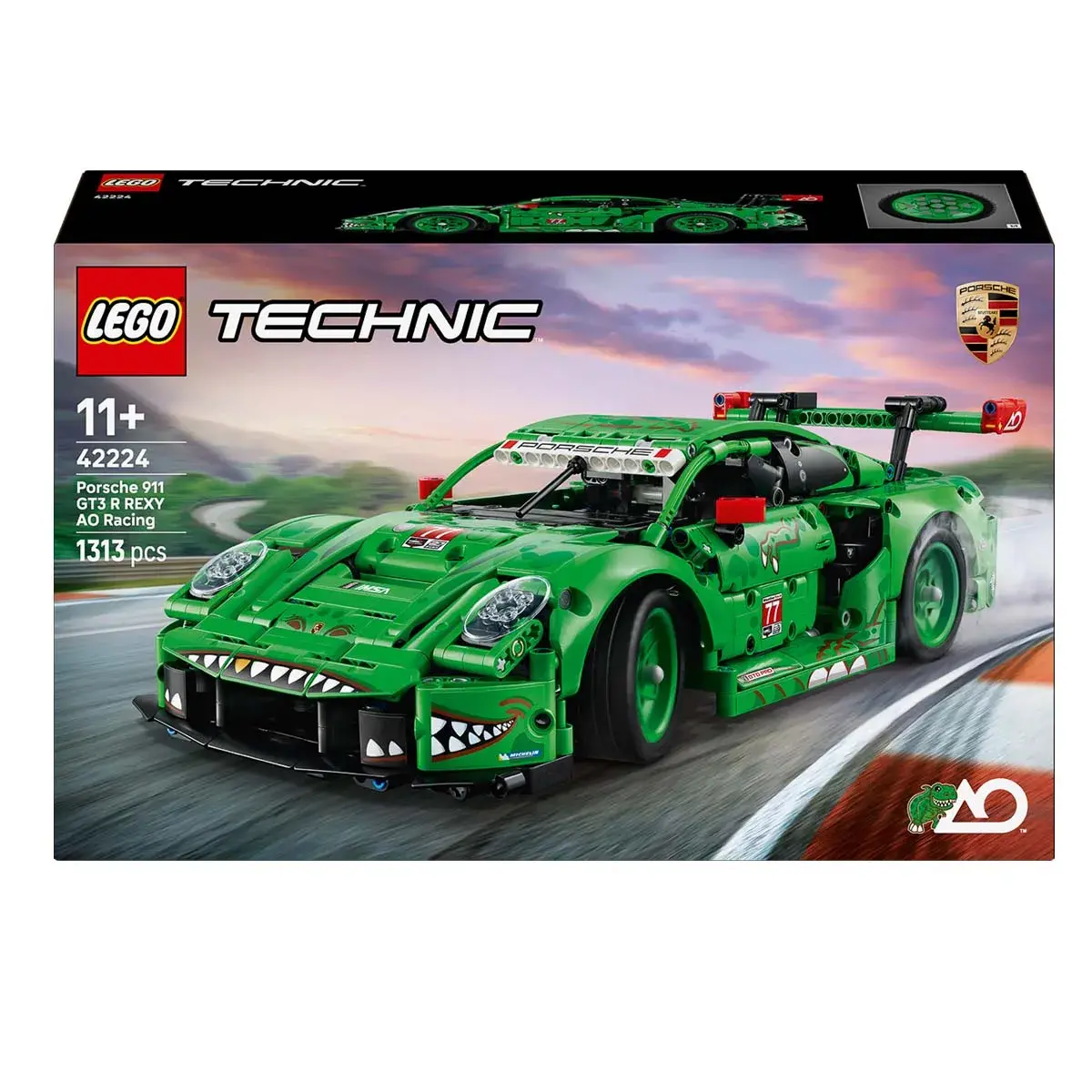 LEGO Technic Автомобіль Porsche 911 GT3 R REXY AO Racing 42224