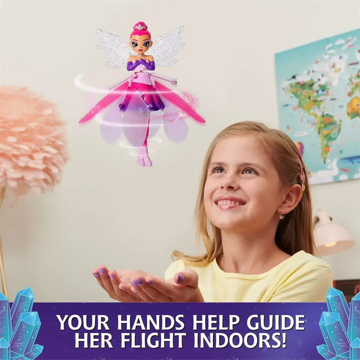 Лялька Hatchimals Crystal Flyers Літаюча казкова фея, SM30200 — фото 2