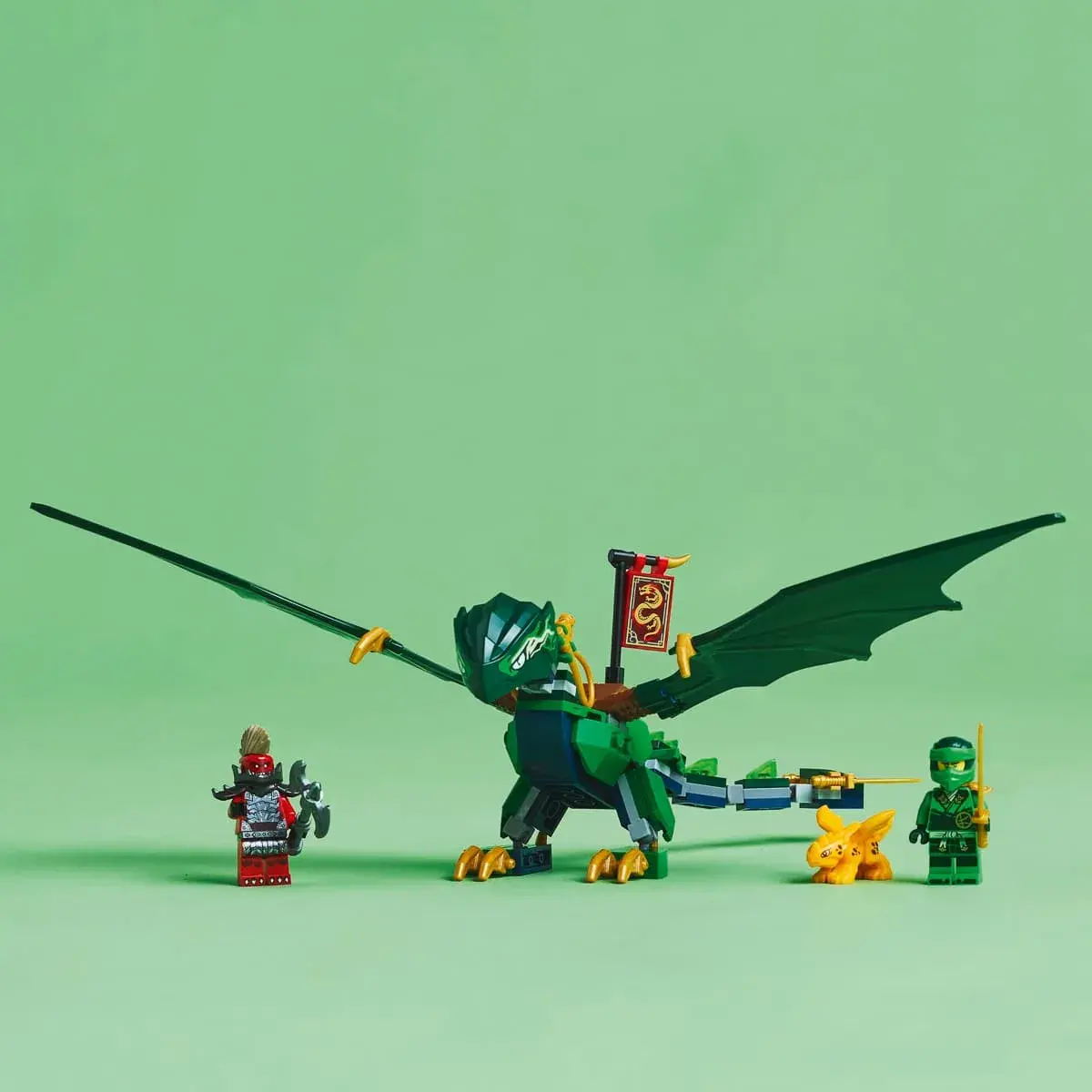 LEGO Ninjago Зелений лісовий дракон Ллойда 71829 — фото 4
