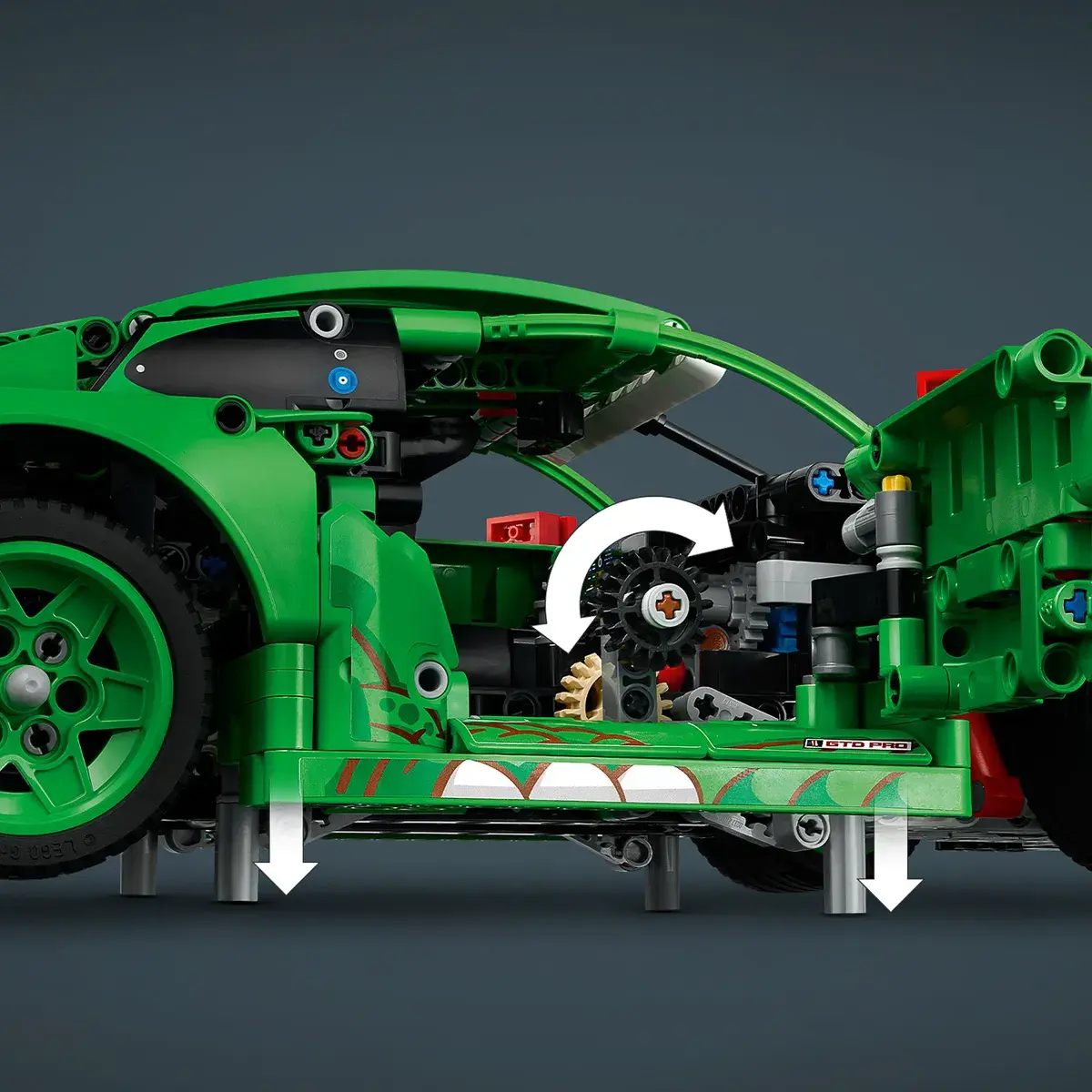 LEGO Technic Автомобіль Porsche 911 GT3 R REXY AO Racing 42224 — фото 14