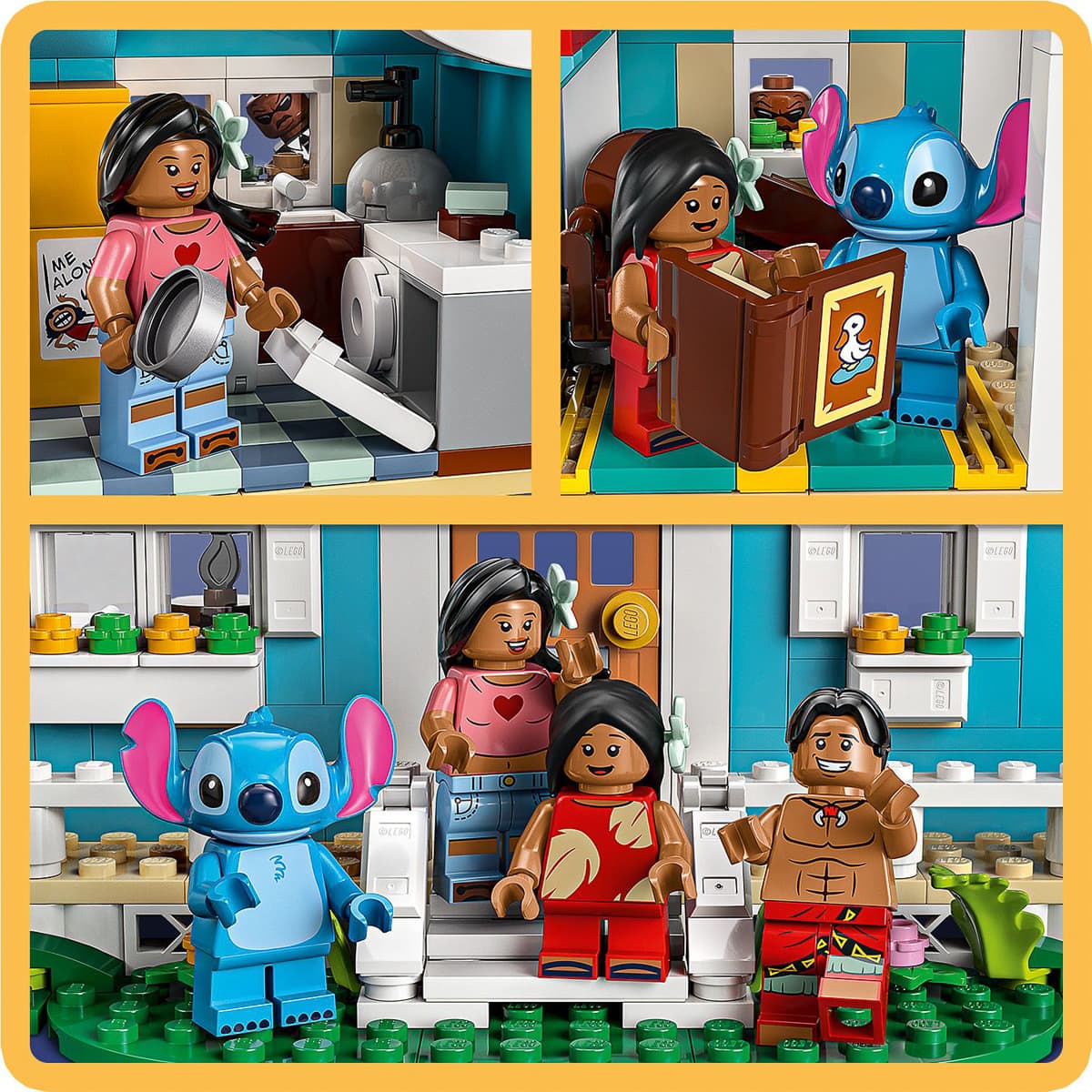 LEGO Disney Пляжний будинок Ліло і Стіч 43268 — фото 6