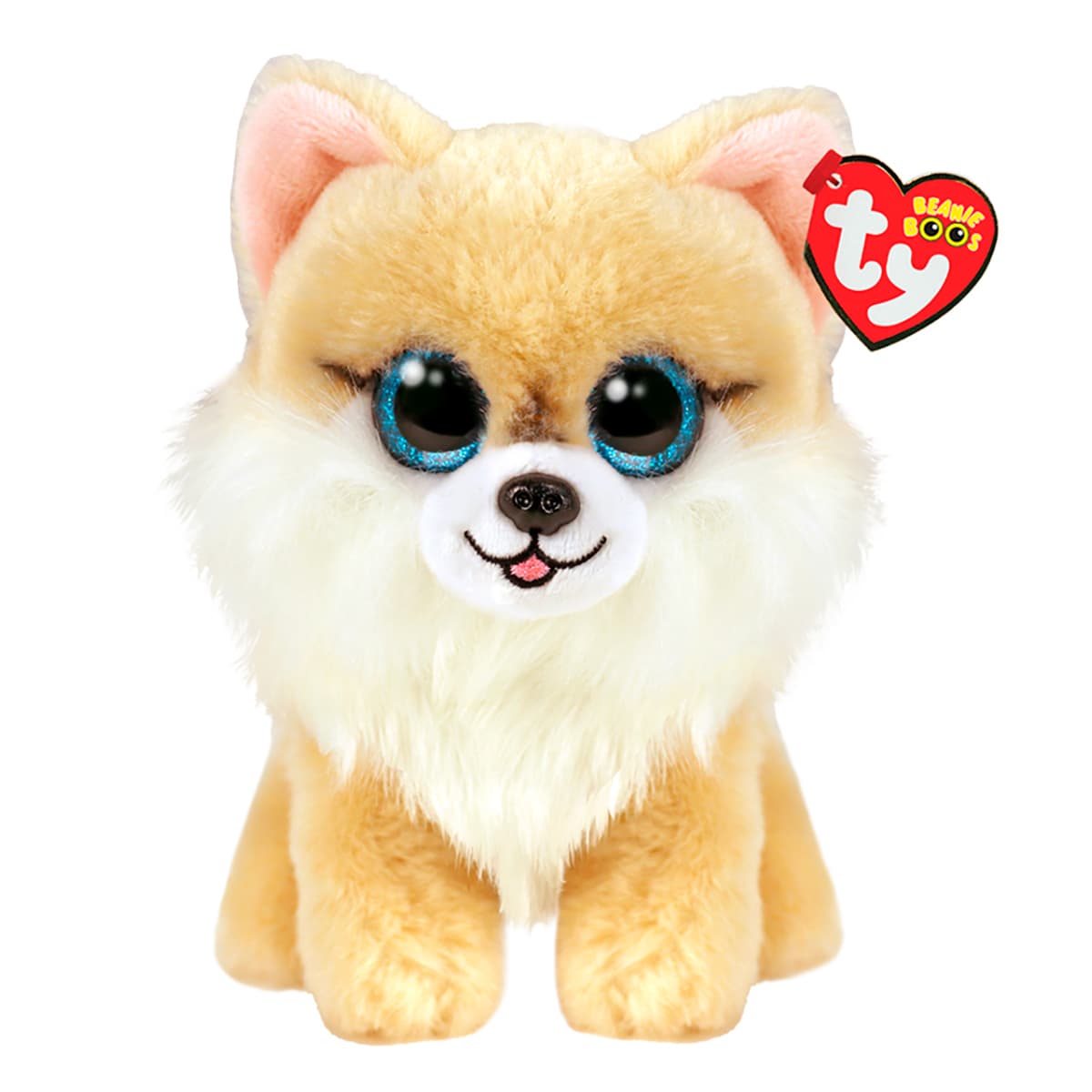 М'яка іграшка ТУ Beanie boos Собачка Honeycomb 15 см, 36571