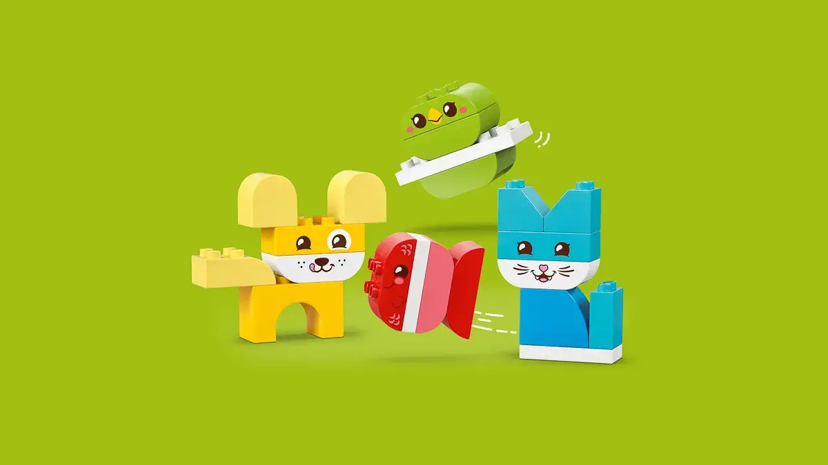 LEGO DUPLO My First Чарівні творчі домашні улюбленці 3 в 1 10477 — фото 11