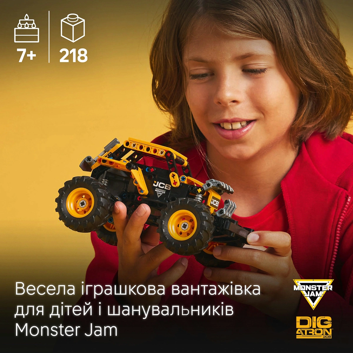 LEGO Technic Monster Jam™ DIGatron™ з інерційним двигуном 42199 — фото 11