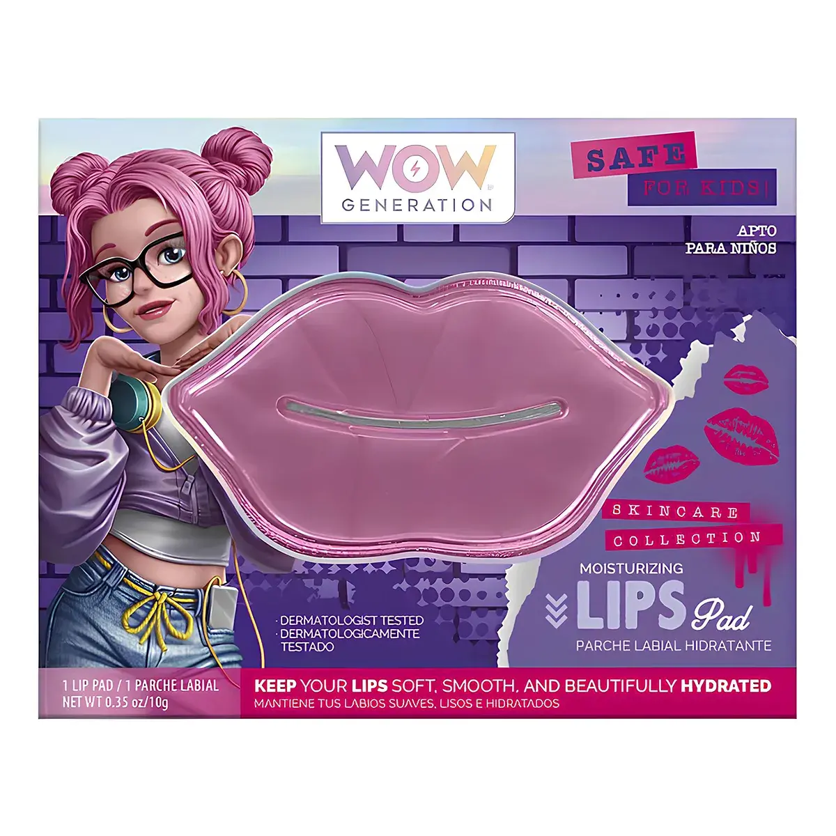 Доглядова маска для губ Wow Generation Зволоження WOW00136