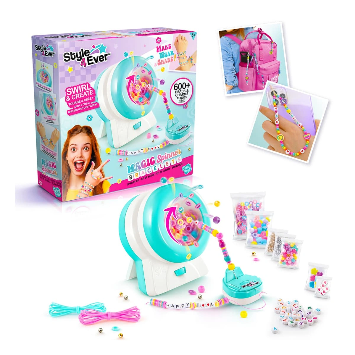 Набір для виготовлення браслетів Canal Toys Style 4 Ever Boho Style — фото 5