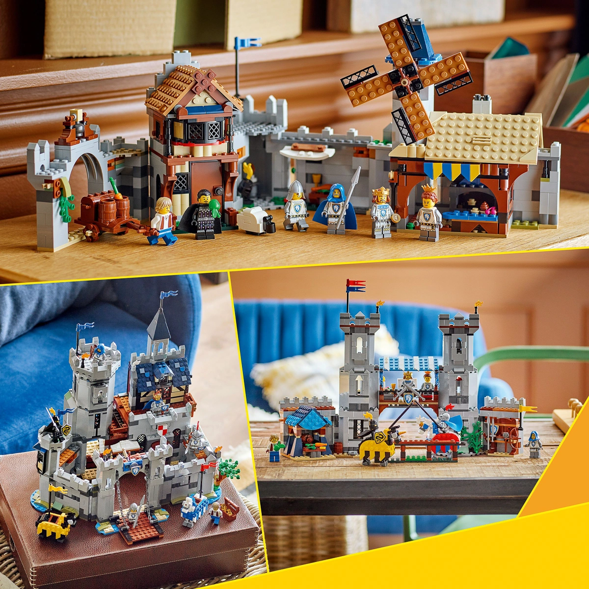 LEGO Creator Середньовічний замок із лицарем на коні 31168 — фото 6