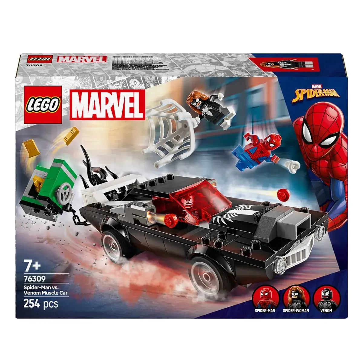 LEGO Marvel Людина-павук проти маслкара Венома 76309