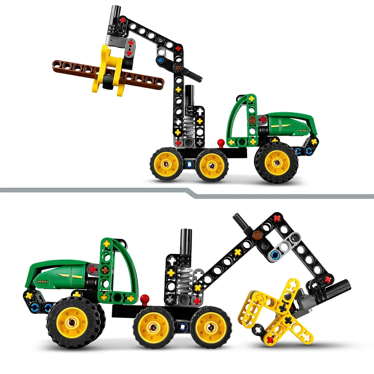 LEGO Technic Колісний комбайн John Deere 1470H 42218 — фото 18
