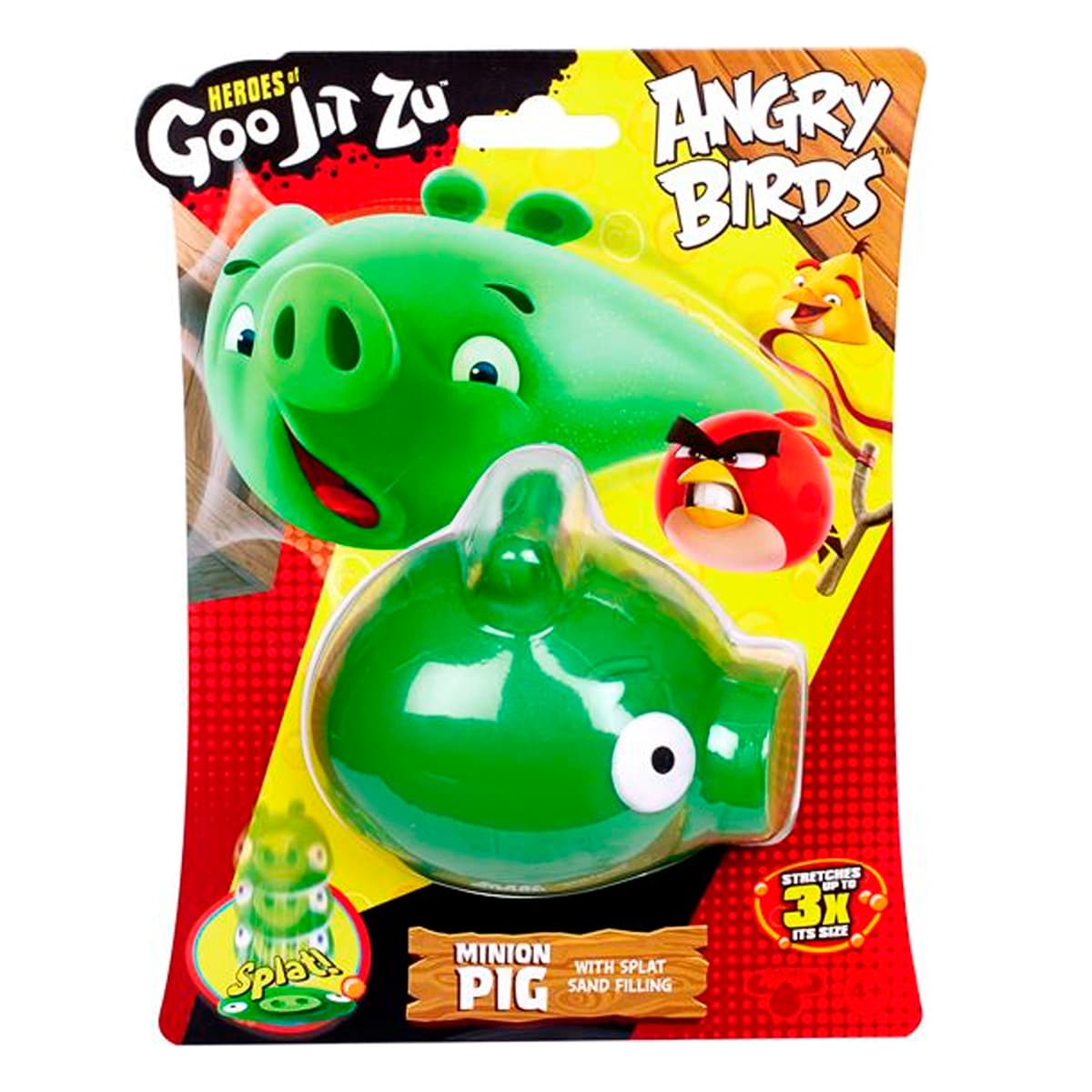 Іграшка-тягучка GooJitZu Angry birds Свинка, 123992 — фото 2