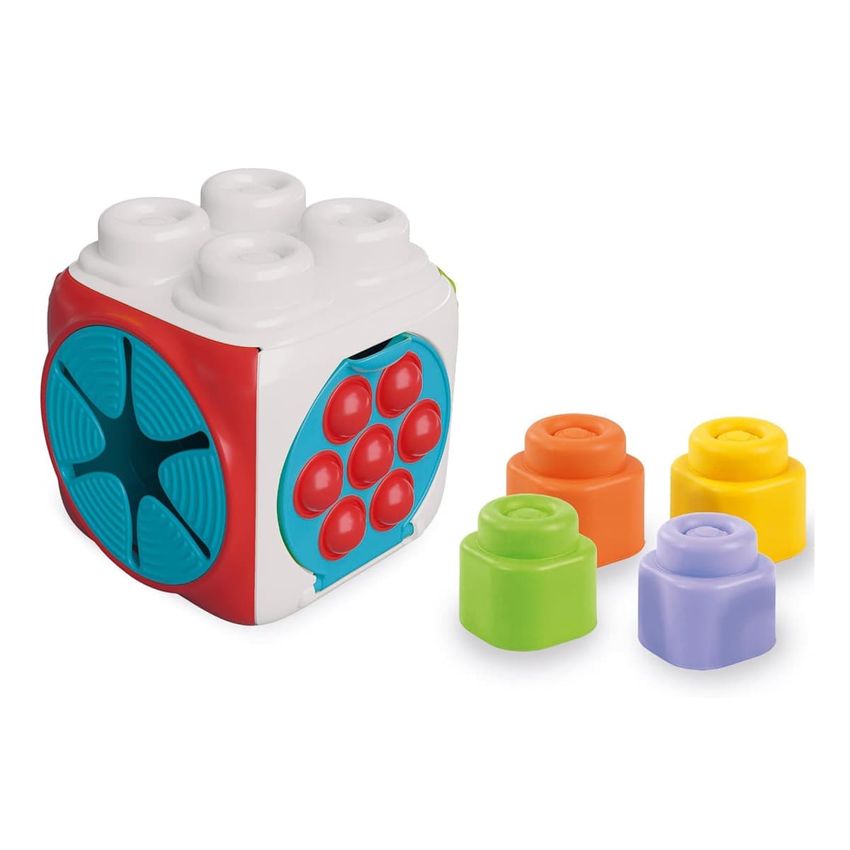 Розвиваюча іграшка Clementoni Sensory Cube Soft Clemmy, 17902