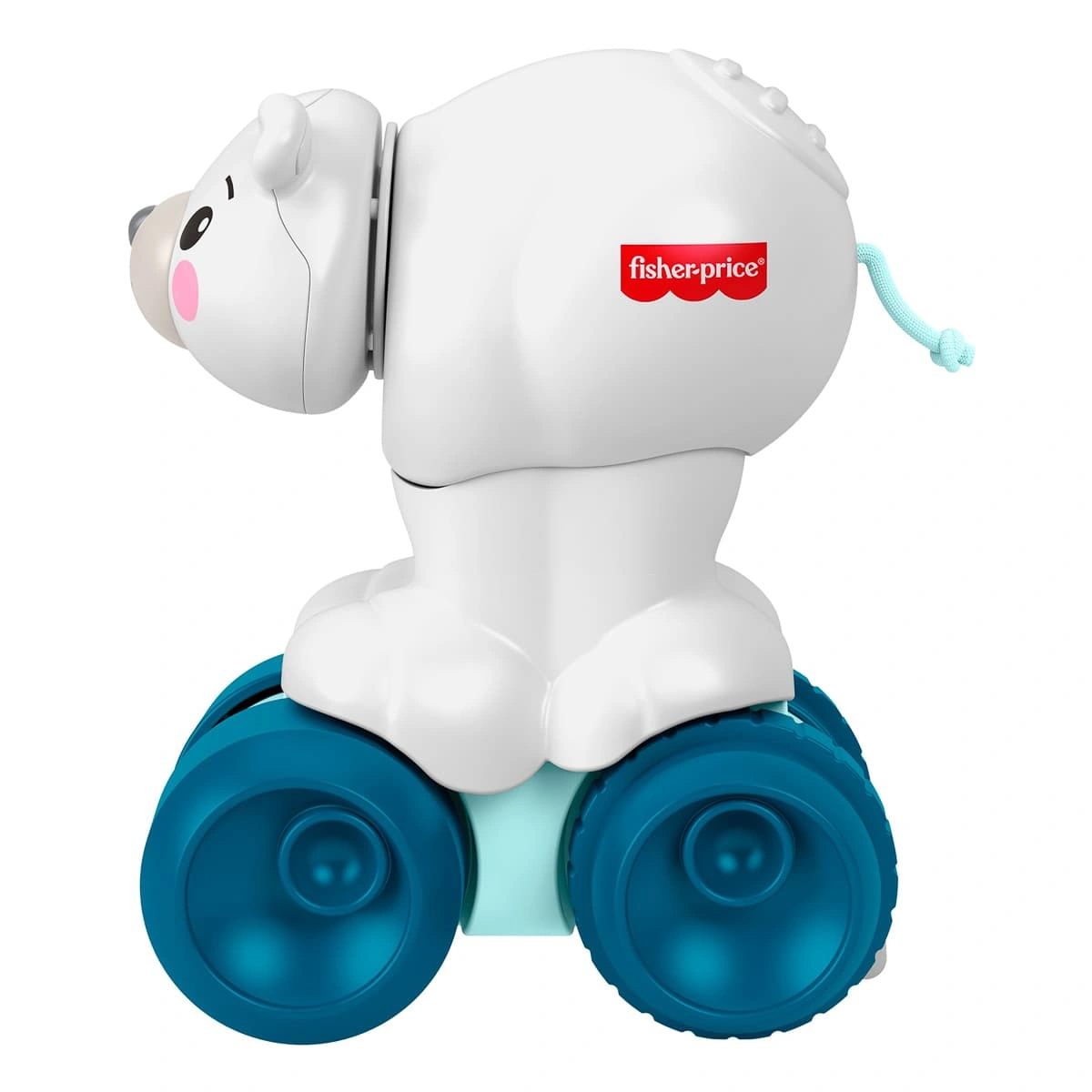 Іграшка-каталка Fisher-Price Повзи за мною Полярний ведмедик JDL63 — фото 3