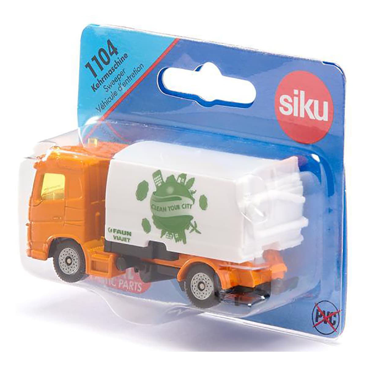 Модель Siku Мусоровоз Street sweeper, 1104 — фото 2