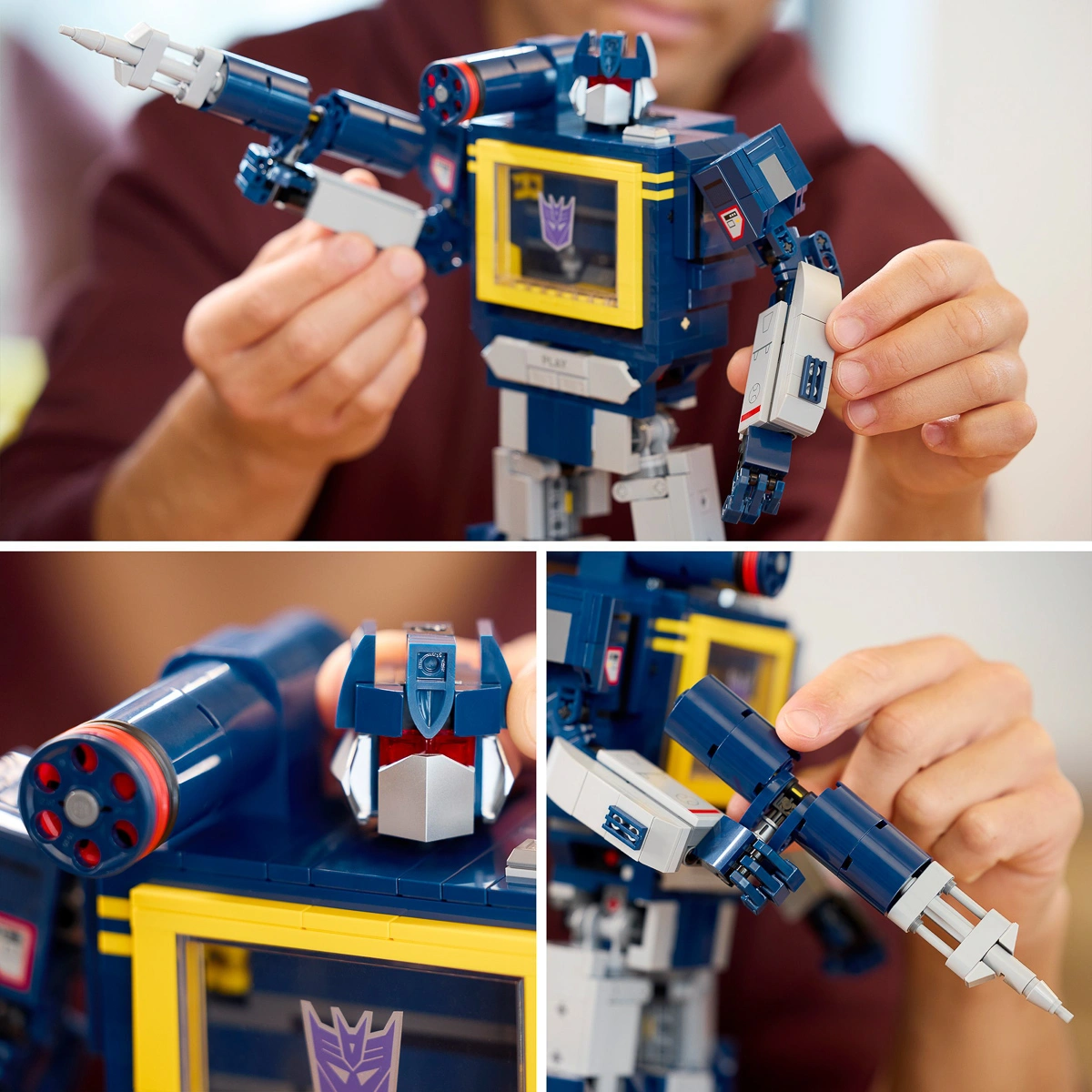 LEGO ICONS Transformers: Саундвейв 10358 — фото 9