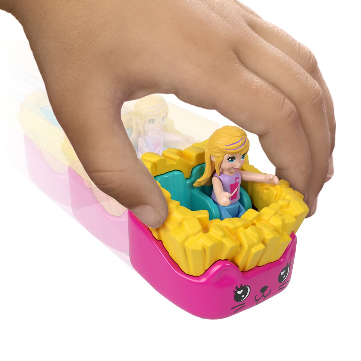 Набір-сюрприз Polly Pocket Take out Reveal Доставка їжі, JCR44 — фото 6