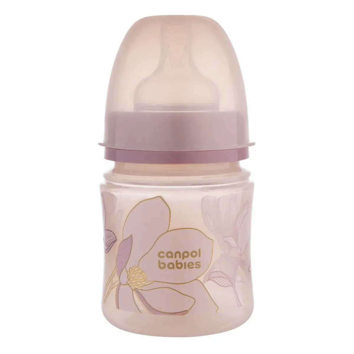 Пляшечка антиколікова Canpol babies Easystart Gold рожева 120 мл 35/239_pin