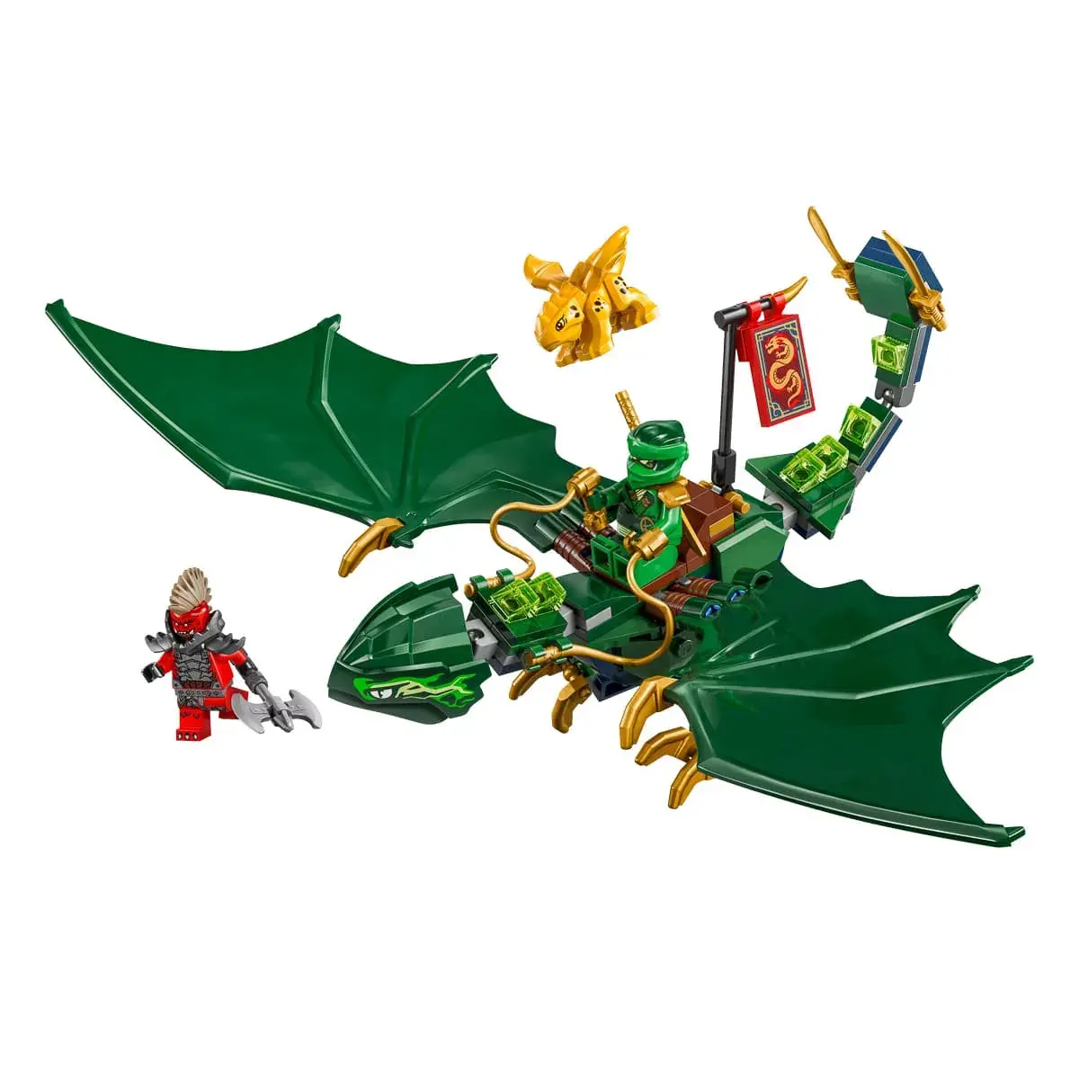 LEGO Ninjago Зелений лісовий дракон Ллойда 71829 — фото 7