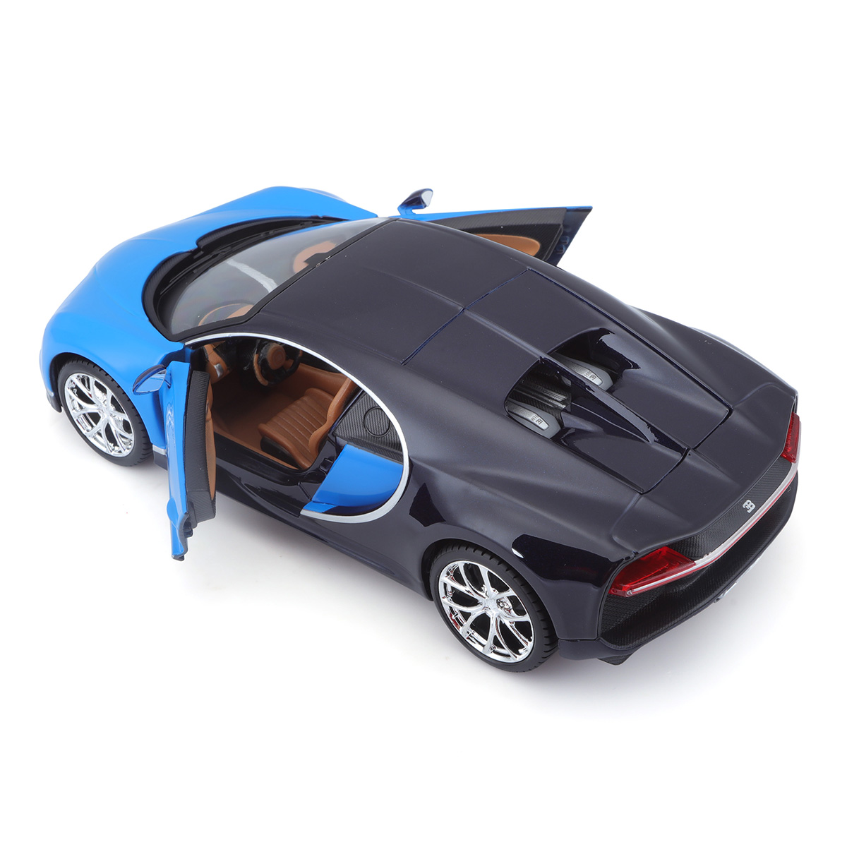 Автомодель Maisto Bugatti Chiron 1:24, 31514METBLUE/BLACK — фото 7