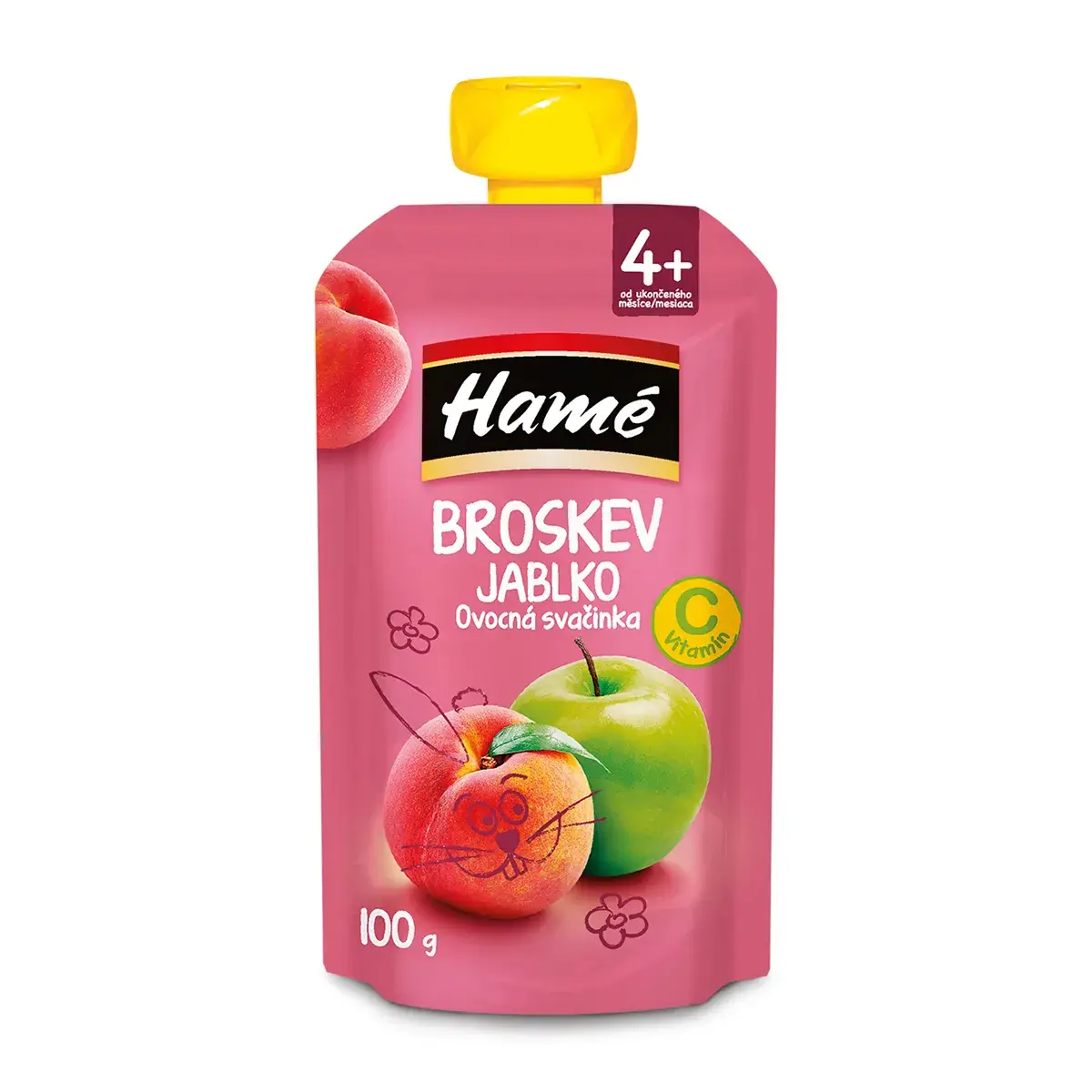 Пюре Hame Яблуко Персик 100 г