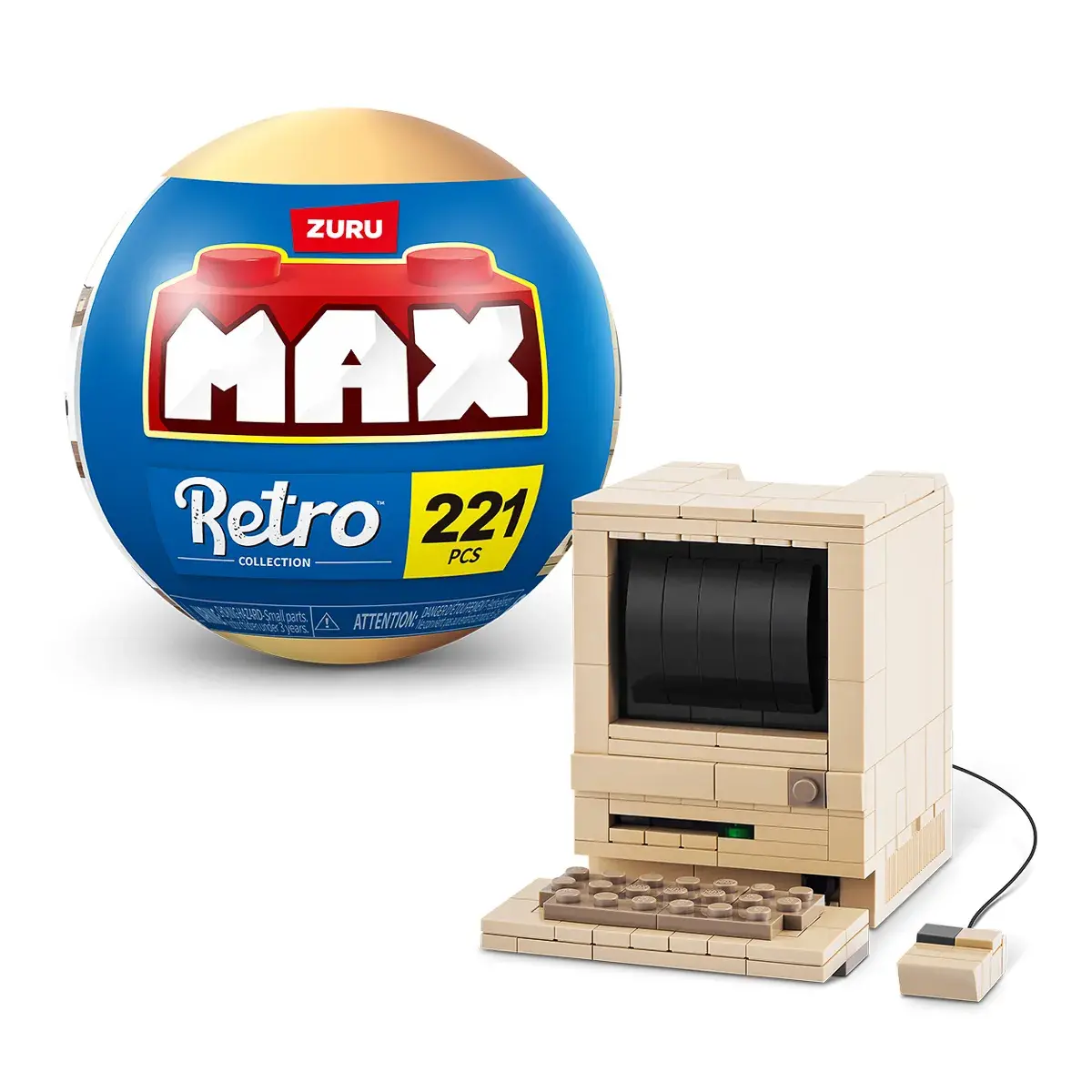 Конструктор в капсулі Max Retro S1 Комп’ютер Макінтош (83185AGQ8) — фото 2
