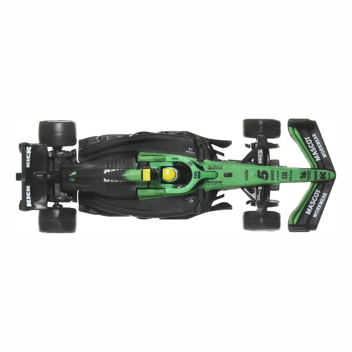 Коллекционный болид Hot Wheels Sauber Gabriel Bortoleto Formula 1 (JKD89) — фото 6