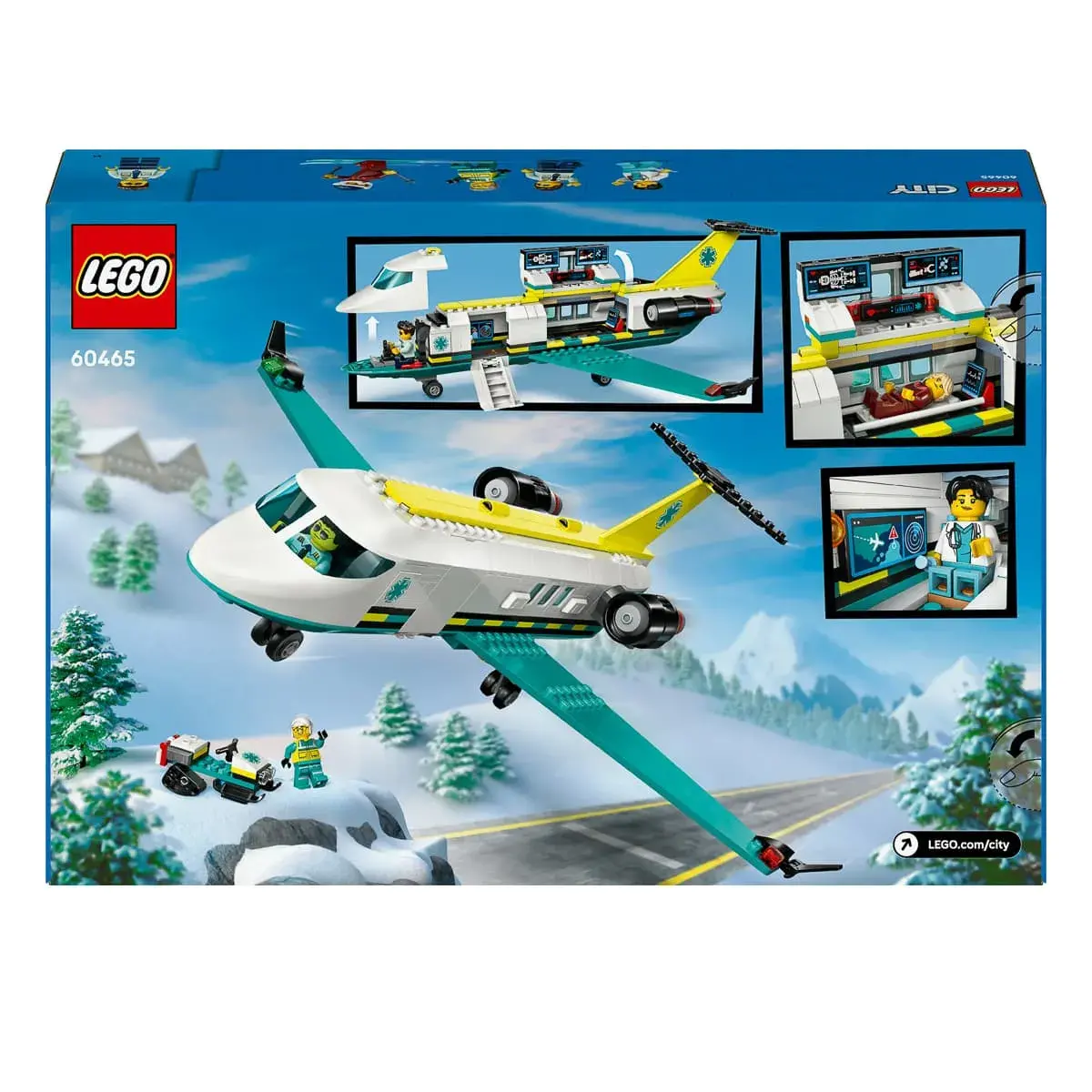 LEGO City Літак швидкої медичної допомоги 60465 — фото 10